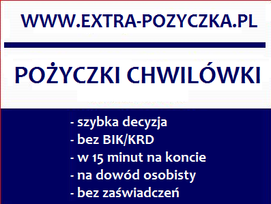Pożyczki chwilówki Warszawa