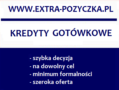 Kredyty gotówkowe Kraków